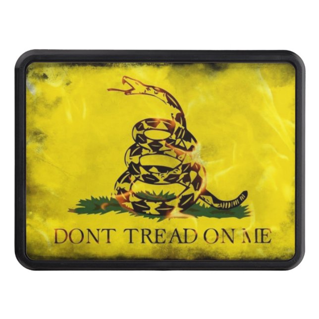 Don't Tread on Me Trailer Hitch Cover (Front)