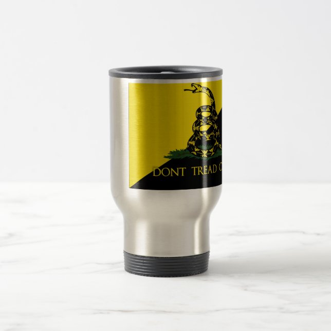Don't Tread On Me Travel Mug (Center)