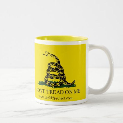 Dont Tread On Me Two_Tone Coffee Mug