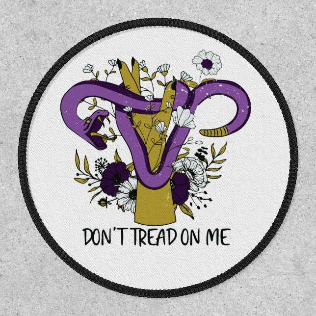 Dont Tread On Me Uterus Patch (Front)