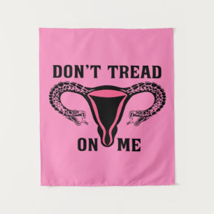 Don't Tread On Me Uterus Tapestry