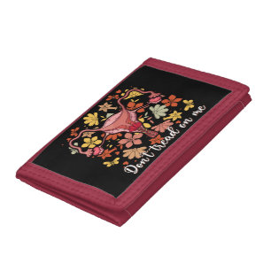 Don't Tread On Me Uterus Tri-fold Wallet