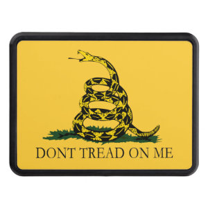 Don't Tread on Me Vintage Gadsden Flag Tow Hitch Cover