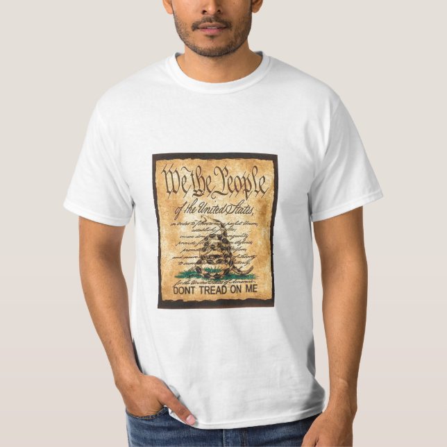 Don't Tread on The Constitution T-Shirt (Front)