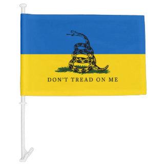 Don't Tread on the Ukraine - Car Flag