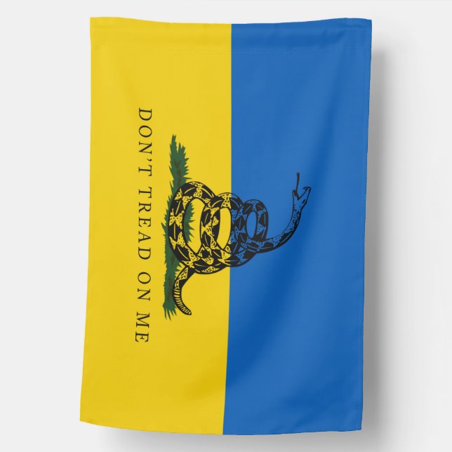 Don't Tread on the Ukraine - Outdoor Flag (Front)
