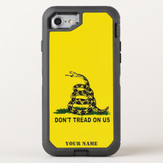 DON'T TREAD ON US "Gadsen Flag" OtterBox Defender iPhone SE/8/7 Case