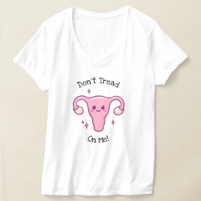 Don't Tread Plus-Size Shirt (Laydown)