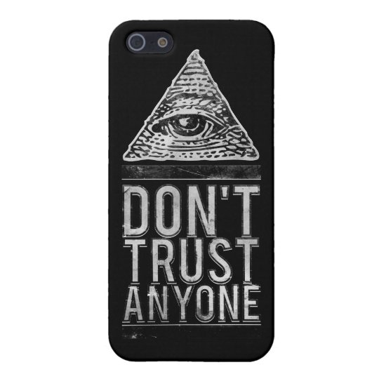 Don't trust anyone iPhone SE/5/5s case