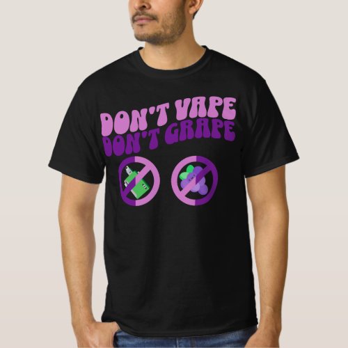 Dont vape _ anti smoking T_Shirt