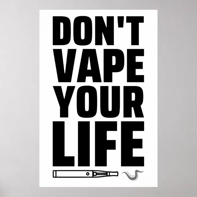 elfbar elfa master akku Break Free From Addiction — Anti-Vaping Prevention Poster – ToucanEd main image 1