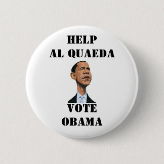 DON'T VOTE FOR OBAMA PINBACK BUTTON