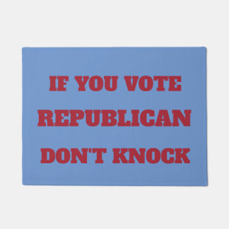Don't Vote Republican, Doormat
