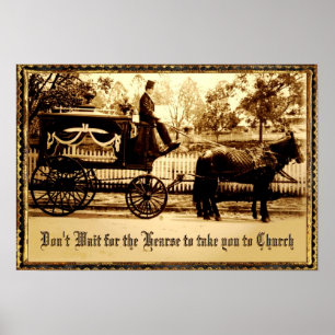 Don't Wait Customizable Poster