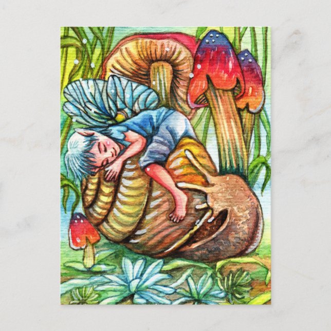 Don't Wake Me Up Postcard (Front)