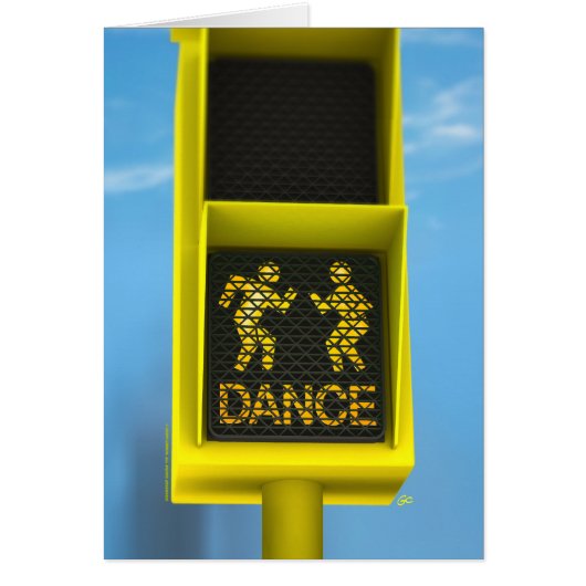 "DON'T WALK... DANCE!" CARDS (Front)