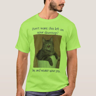 Don't want this left on your... T-Shirt