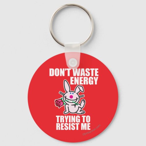 Dont Waste Energy Keychain