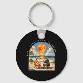 Dont Worry About Tomorrow Matthew 6_34 Christian Keychain