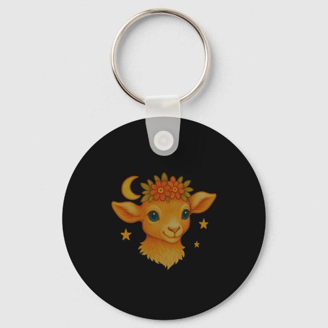 Dont Worry Baa Happy Baby And Childrens Infant  Keychain (Front)