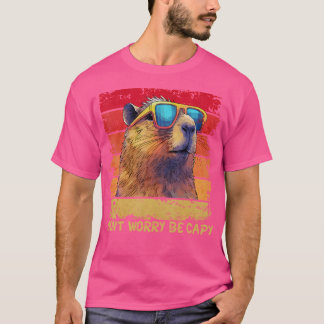 Dont Worry Be Capy Capybara Men Boys Youth Women T-Shirt