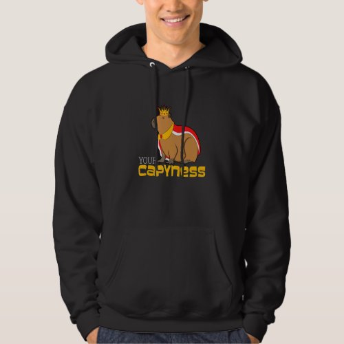 Dont Worry Be Capy Cute Capybara Hoodie