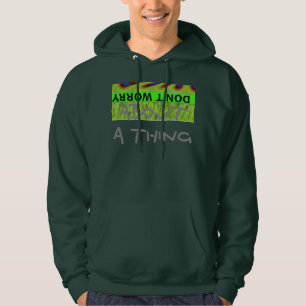 Don't Worry Be Happy Art Print Hoodie