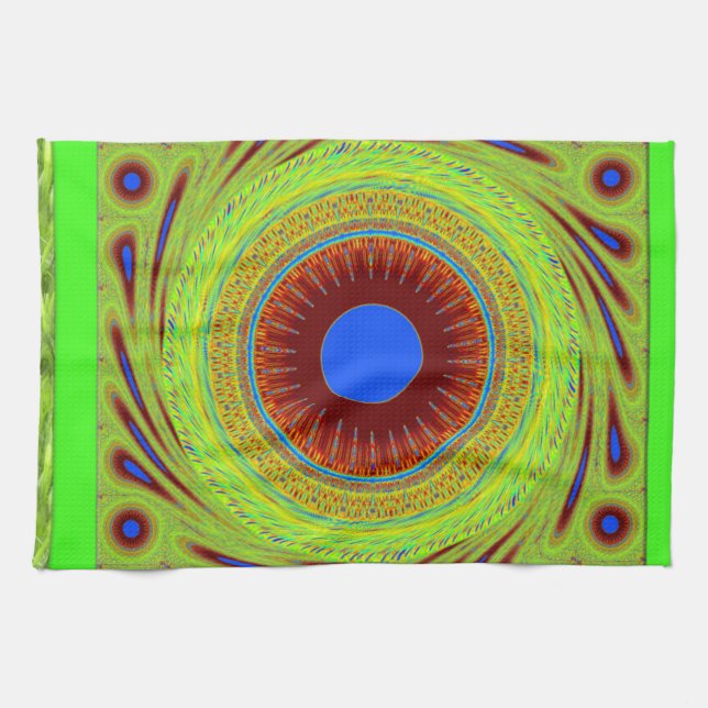 Don't Worry Be Happy Art Print Towel (Horizontal)