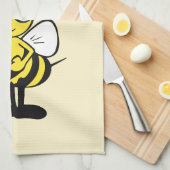 Don't Worry Be Happy Bee | Bumble Bee Kitchen Towel (Quarter Fold)