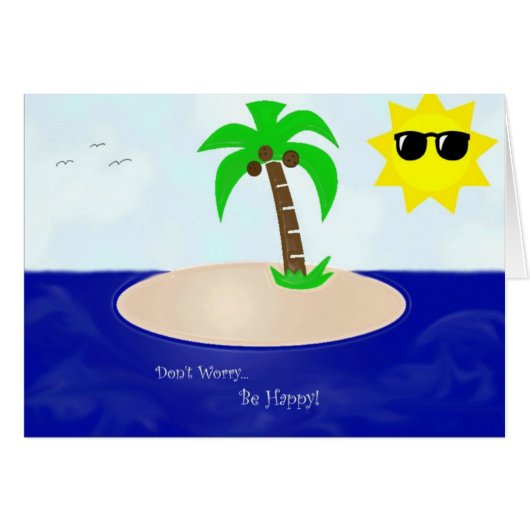Don't Worry, Be Happy! Cards (Front Horizontal)