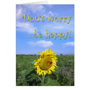 Don't worry... be happy! cards