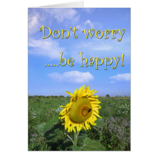 Don't worry... be happy! cards