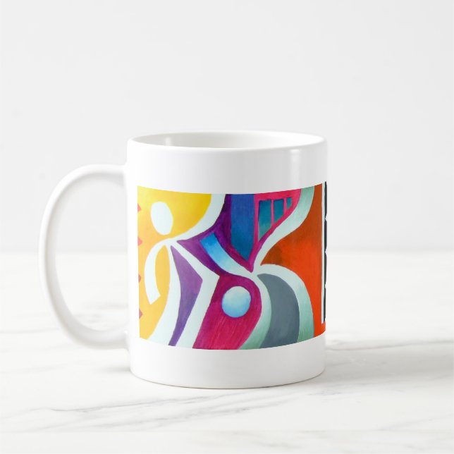 DONT WORRY BE HAPPY COFFEE MUG (Left)