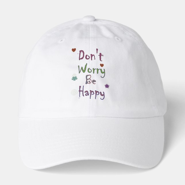 Don't Worry Be Happy Hat (Front)