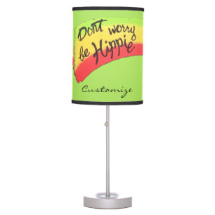 Don't Worry Be Hippie Thunder_Cove Table Lamp