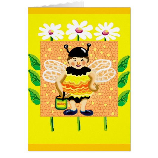 Don't worry, bee happy cards (Front)