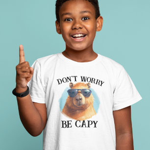 Don't Worry By Capy Happy Capybara T-Shirt