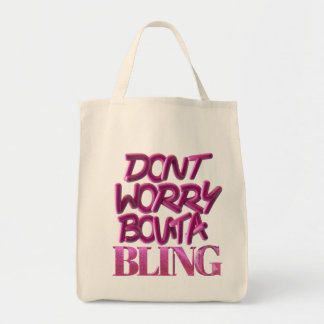 dont worry canvas tote bag
