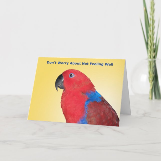 Don't Worry Card (Front)