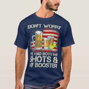 Booster hotsell shirt design