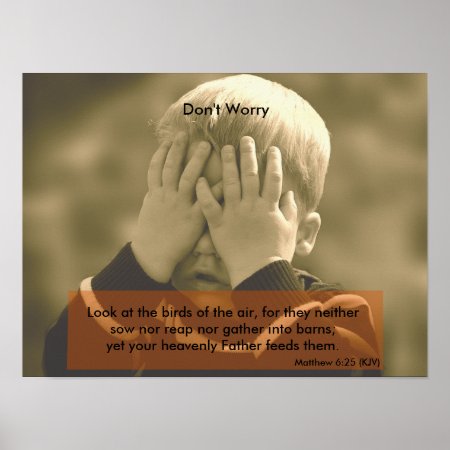 "don't Worry" Poster