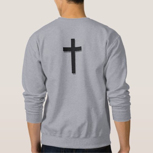 Dont Worry Sweatshirt wBlack Cross