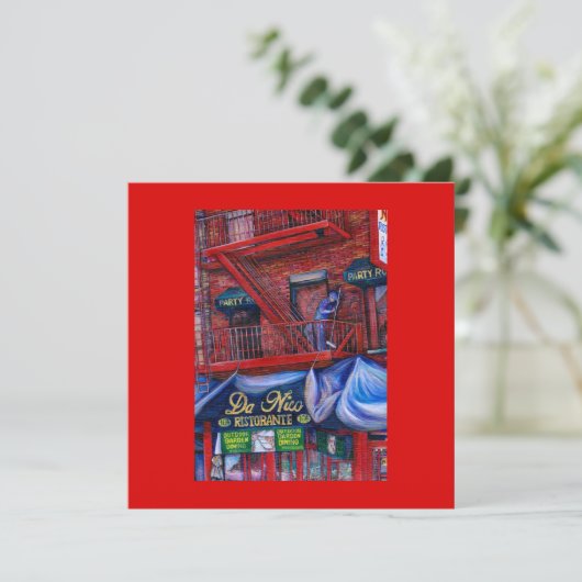 Don't You Love Red Paint? New York City, New York (Standing Front)