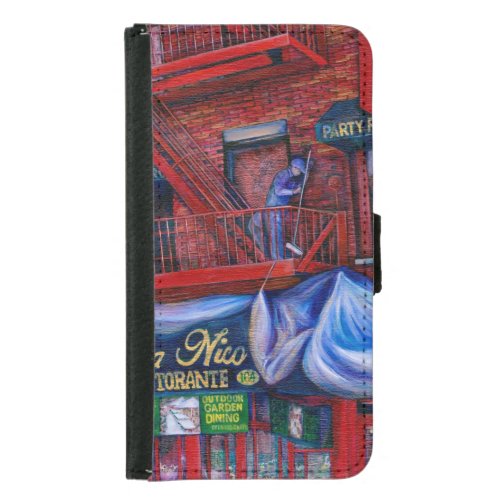 Dont You Love Red Paint Samsung Galaxy S5 Wallet Case