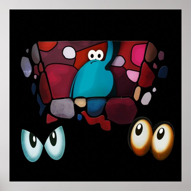 Dont you open that trap door poster (Front)