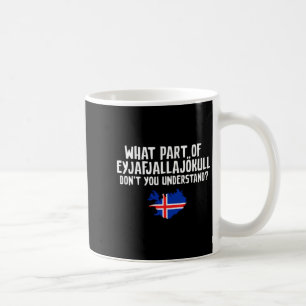 Dont You Understand Volcano Iceland Coffee Mug