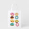 Donut  all over pink green caramel  grocery bag