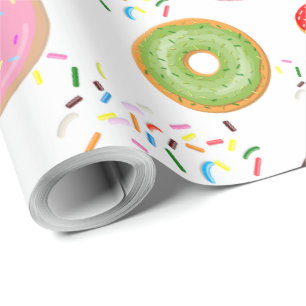 Donut and Cupcakes Wrapping Paper