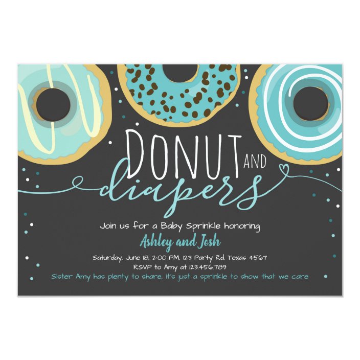 coed baby shower invitations