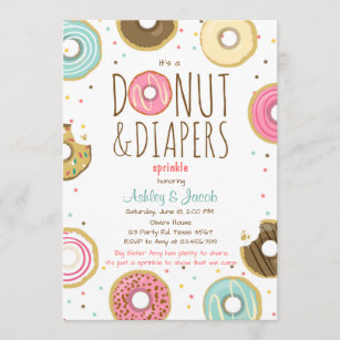 Donuts and diapers sales sprinkle